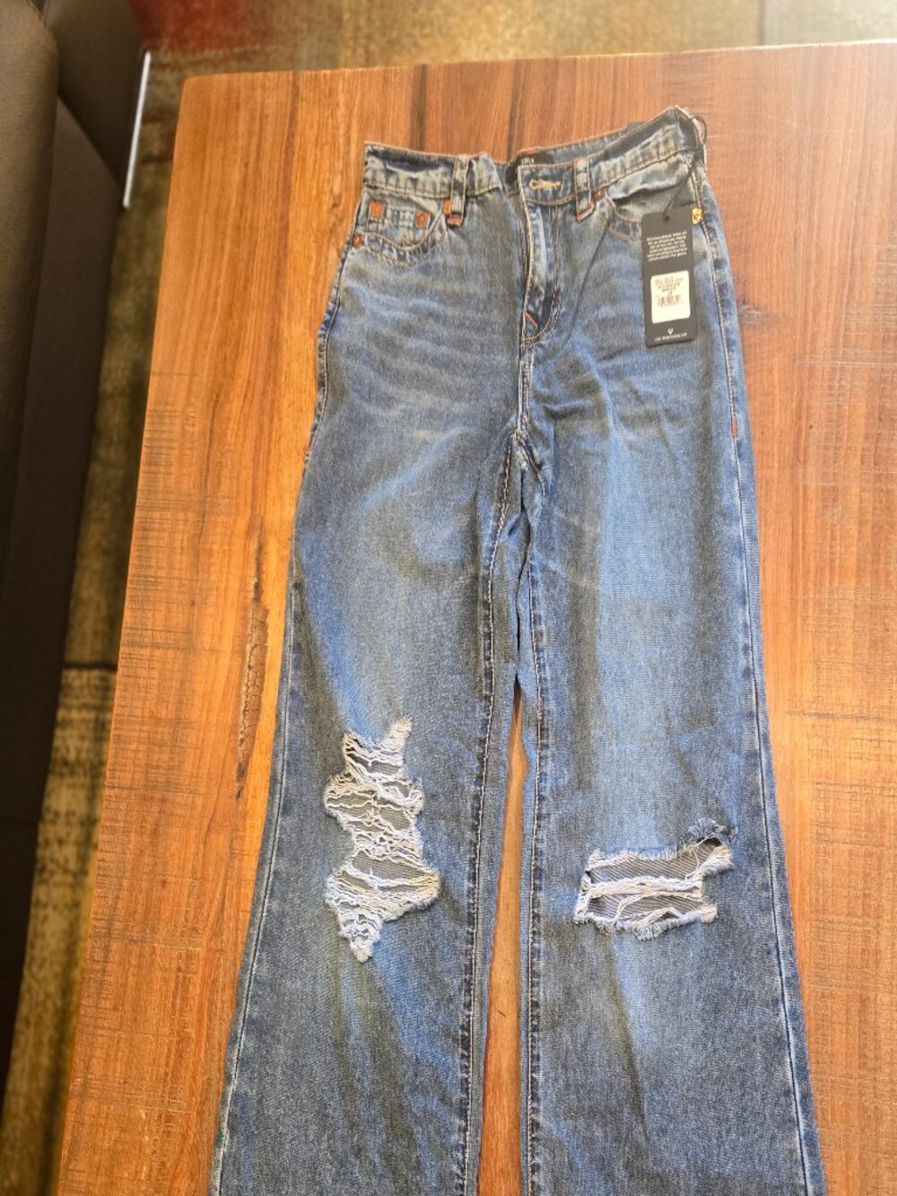 True Religion Leila High Rise Wide Leg Jeans - NWT - Size 26